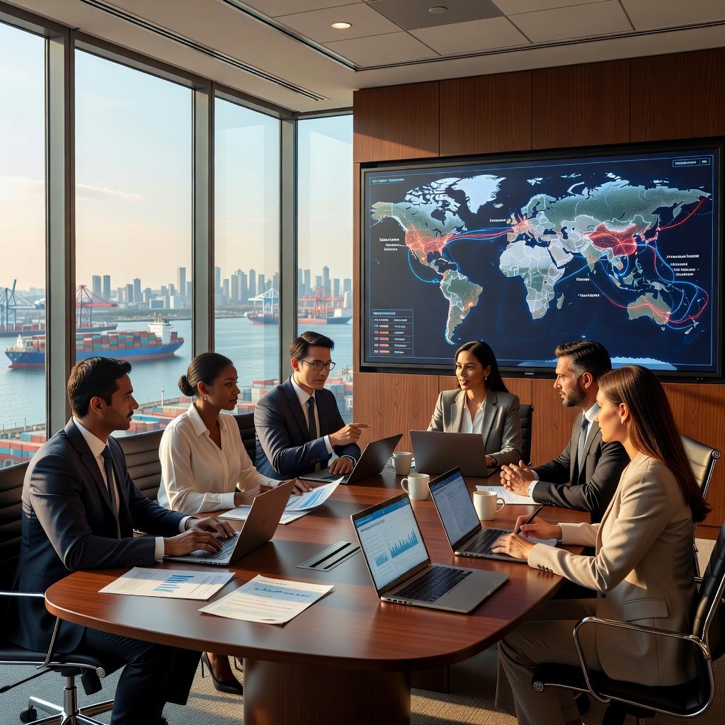 International trade meeting